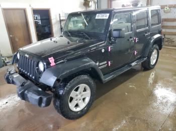  Salvage Jeep Wrangler