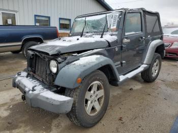  Salvage Jeep Wrangler