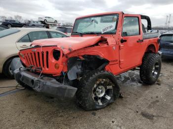  Salvage Jeep Wrangler