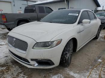  Salvage Lincoln Continental