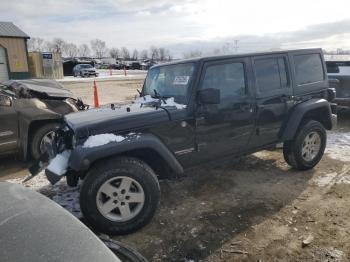  Salvage Jeep Wrangler