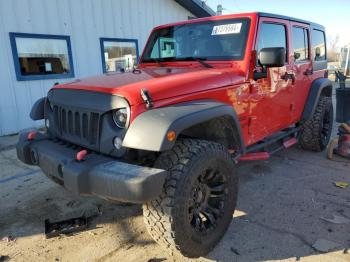  Salvage Jeep Wrangler