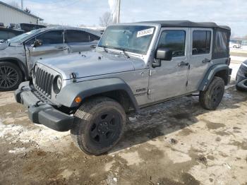  Salvage Jeep Wrangler