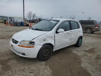  Salvage Chevrolet Aveo