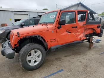 Salvage Jeep Wrangler