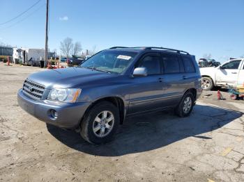  Salvage Toyota Highlander