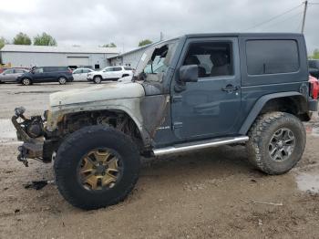 Salvage Jeep Wrangler