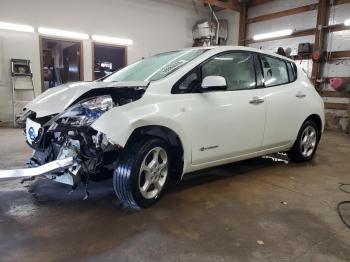  Salvage Nissan LEAF