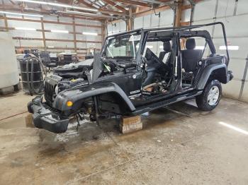  Salvage Jeep Wrangler