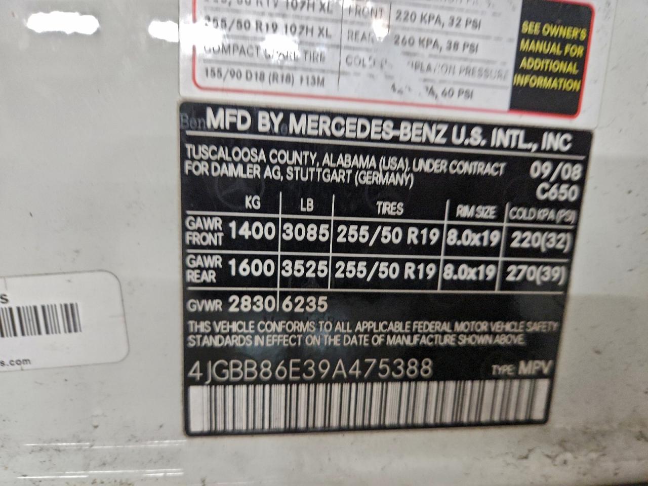 Mercedes-Benz M-Class 350 Image 7