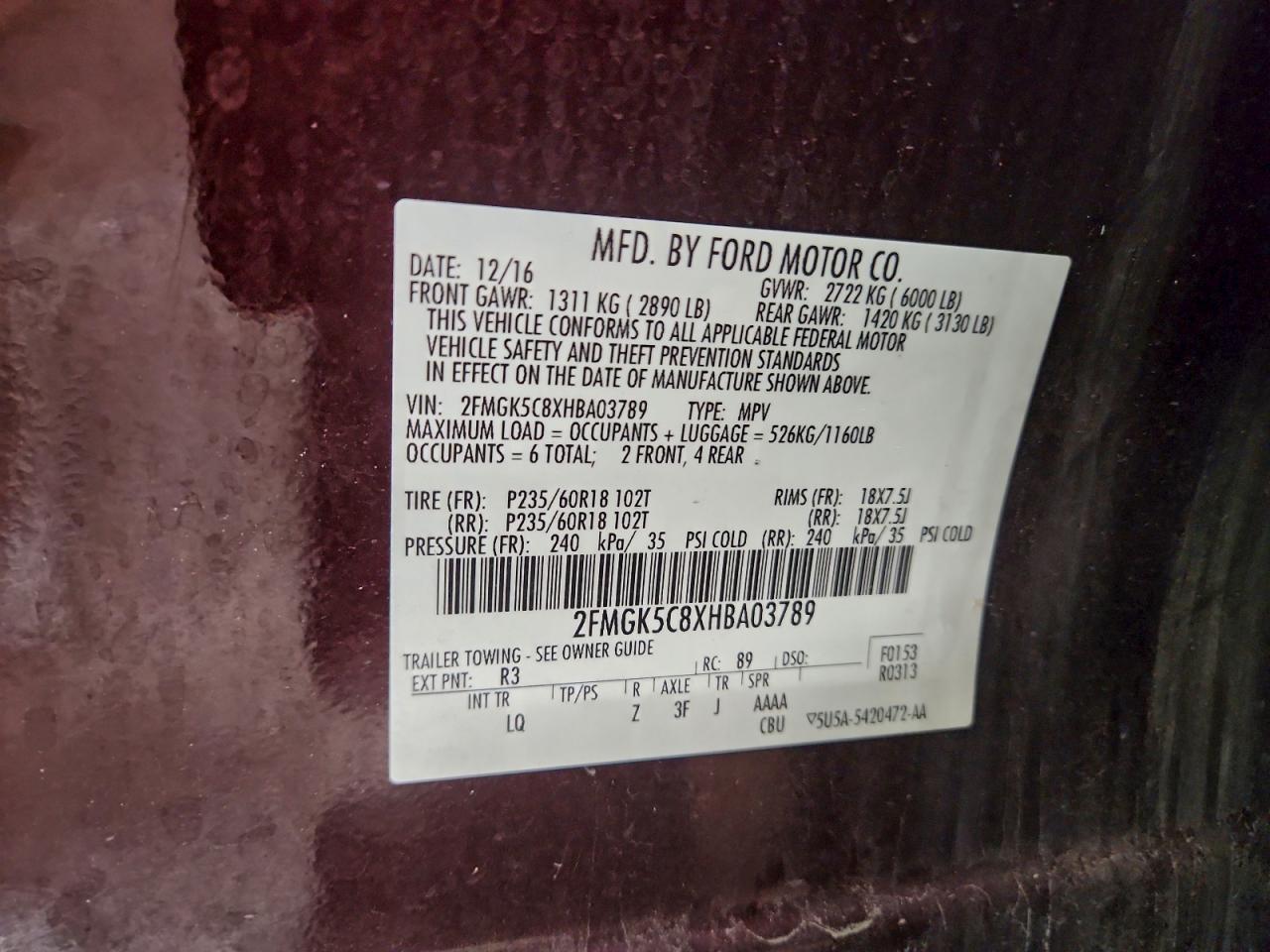 Ford Flex Sel Image 11