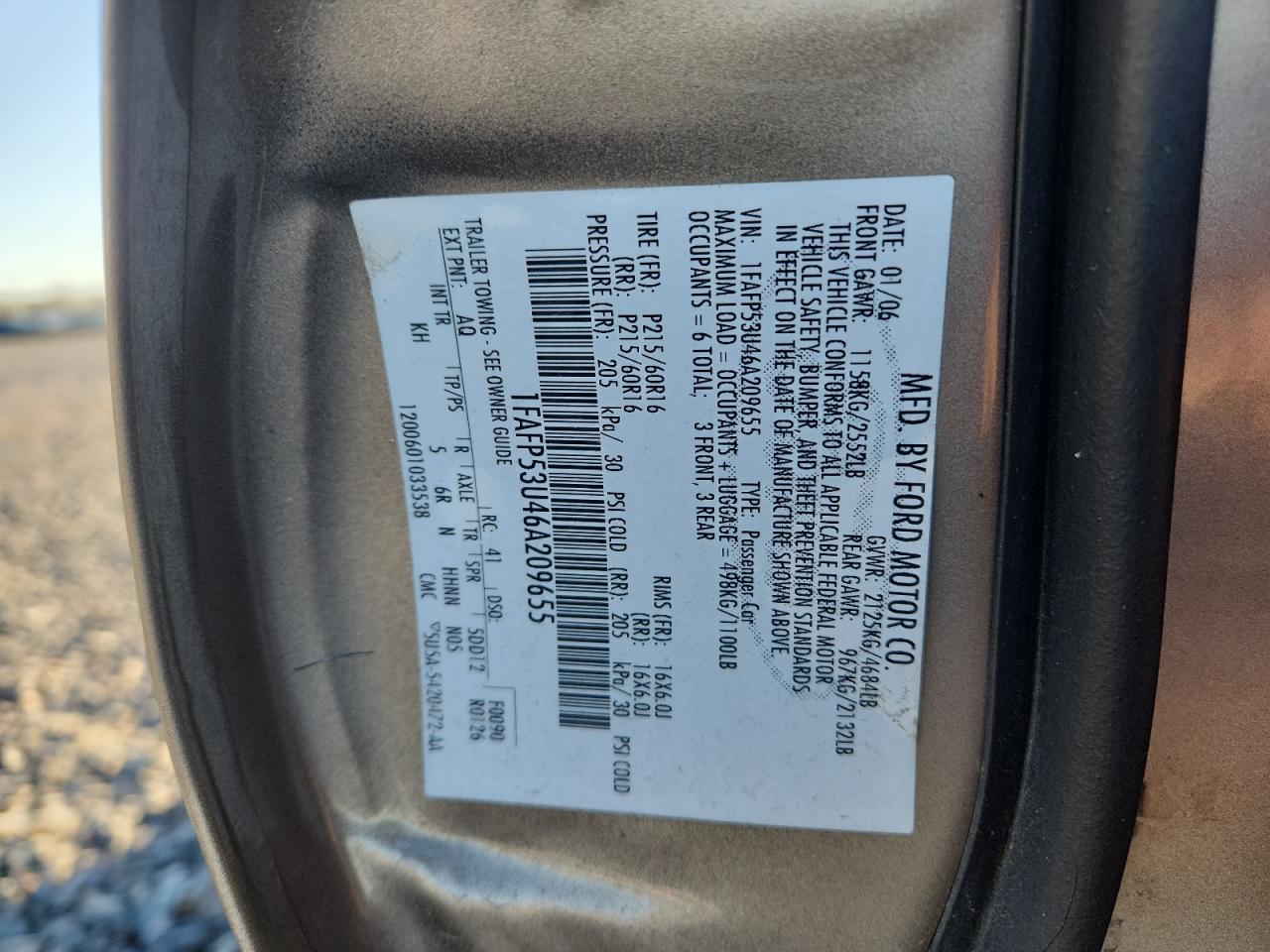 Ford Taurus Se Image 3