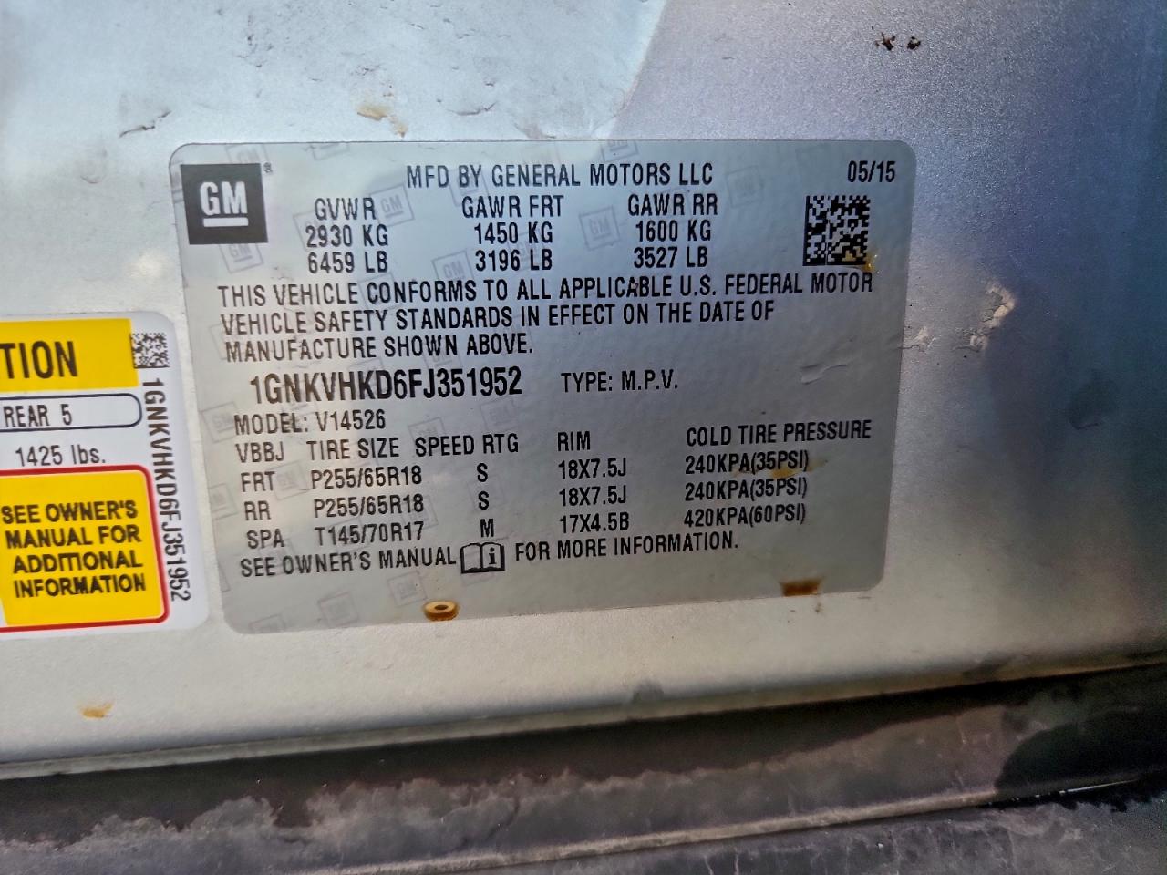 Chevrolet Traverse Lt Image 7