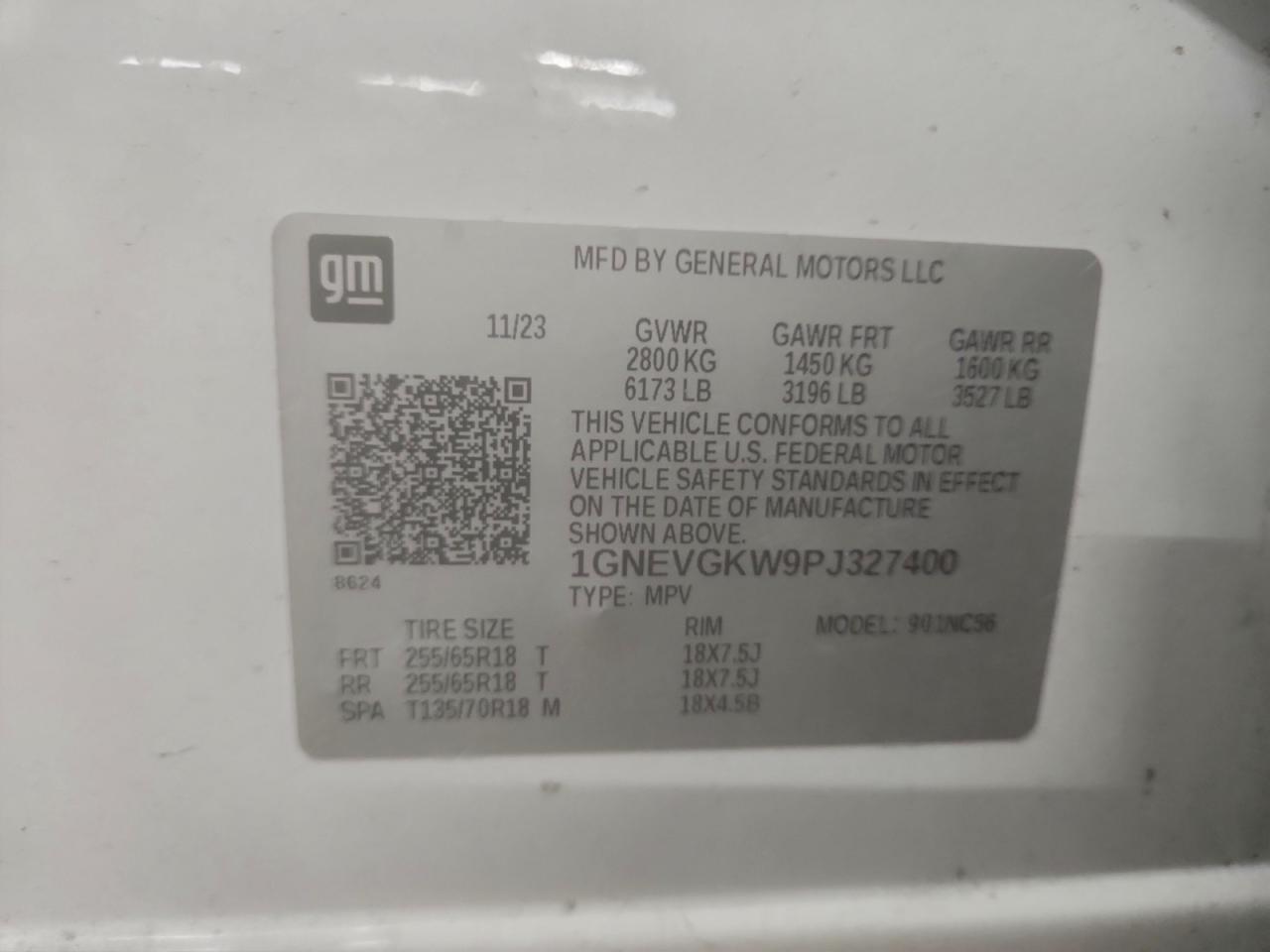 Chevrolet Traverse Lt Image 11