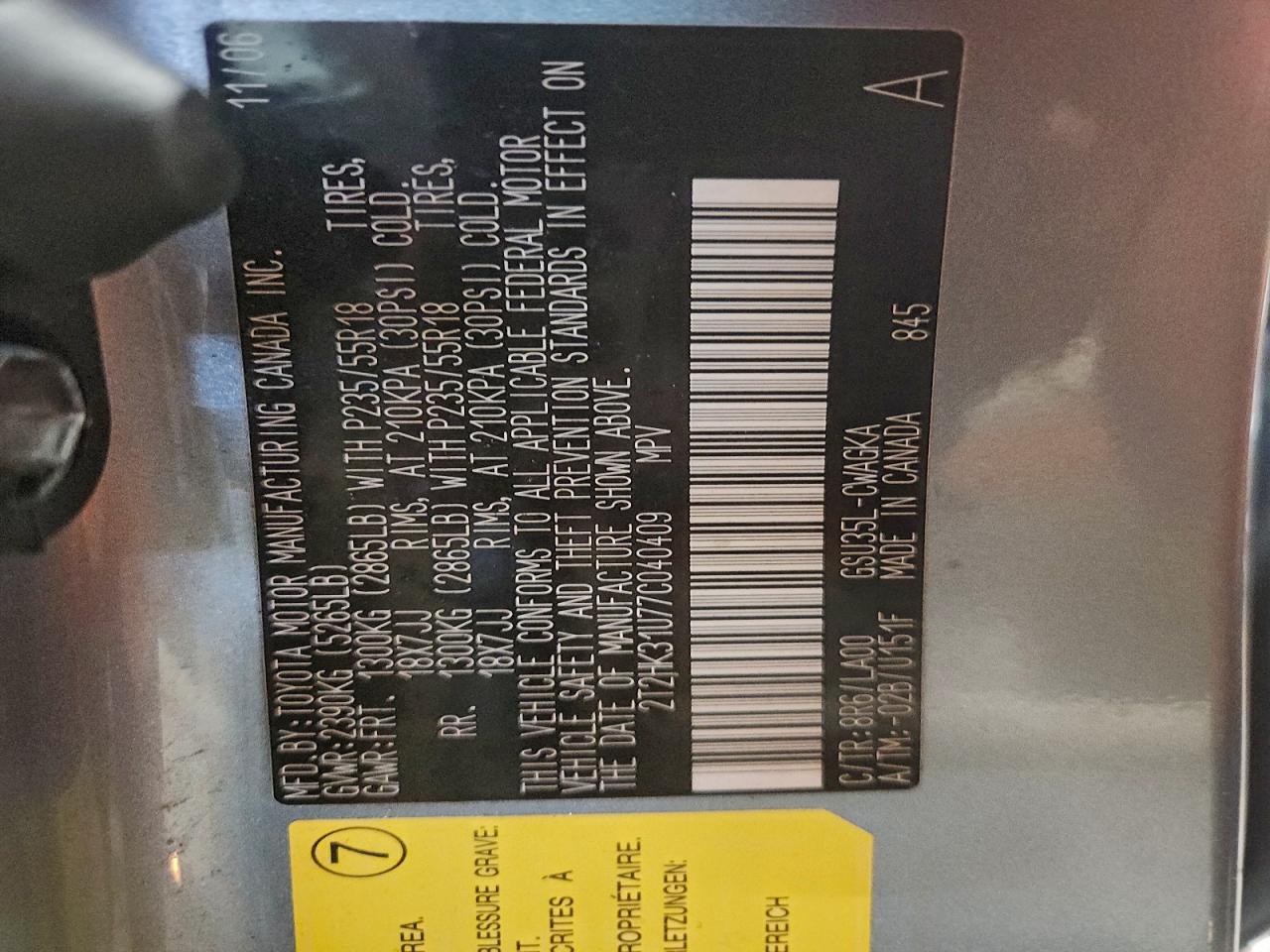 Lexus RX 350 Image 12