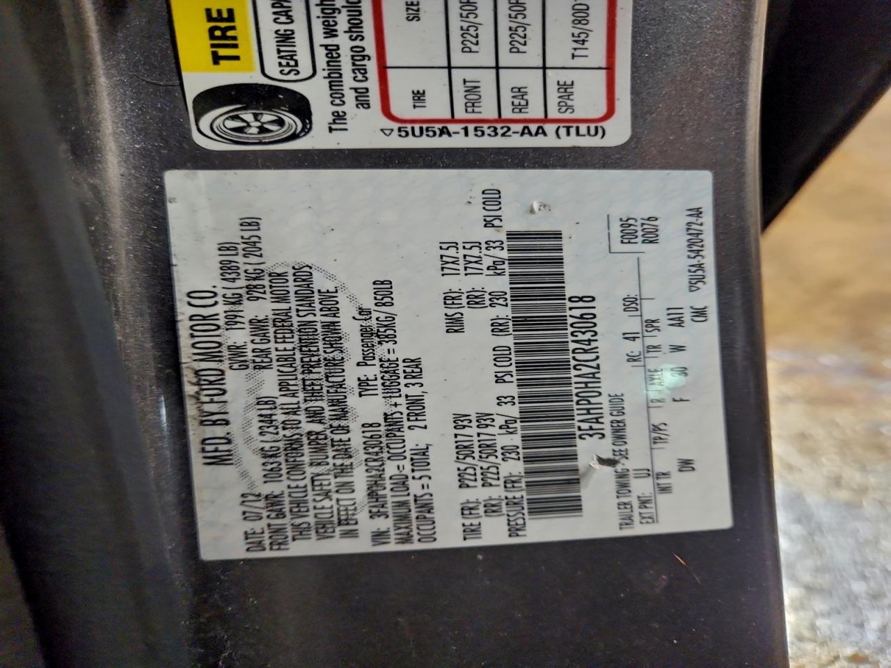 Ford Fusion Se Image 7