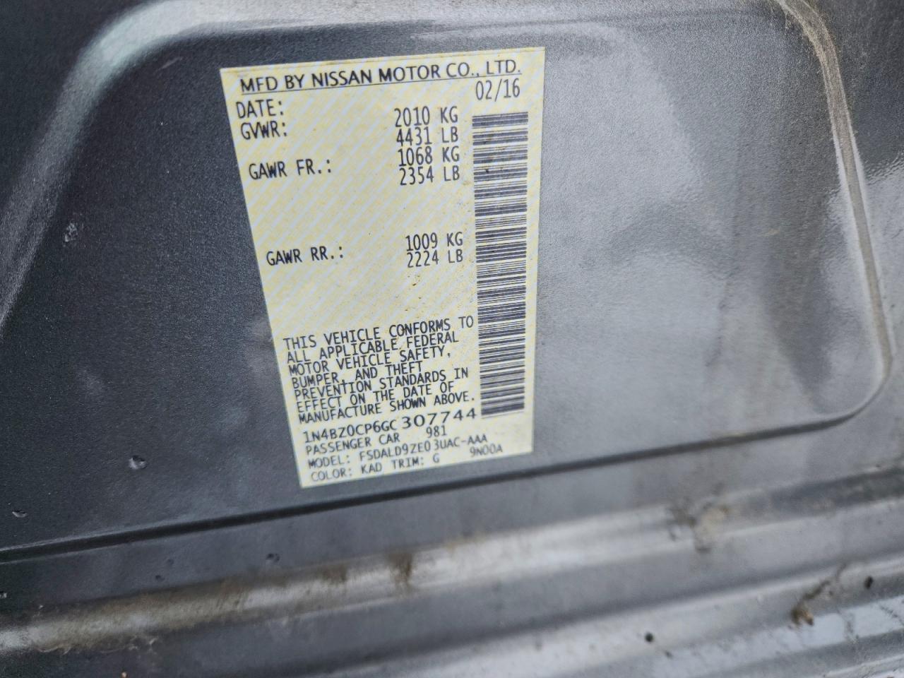 Nissan LEAF Sv Image 12