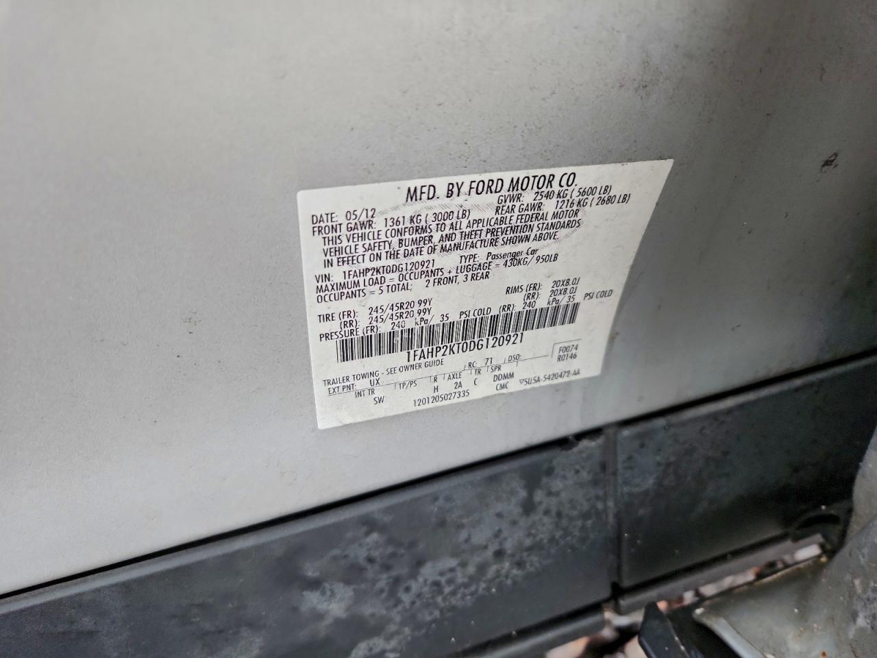 Ford Taurus Sho Image 10