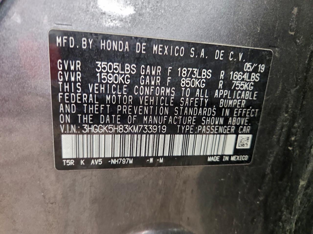 Honda Fit Ex Image 12