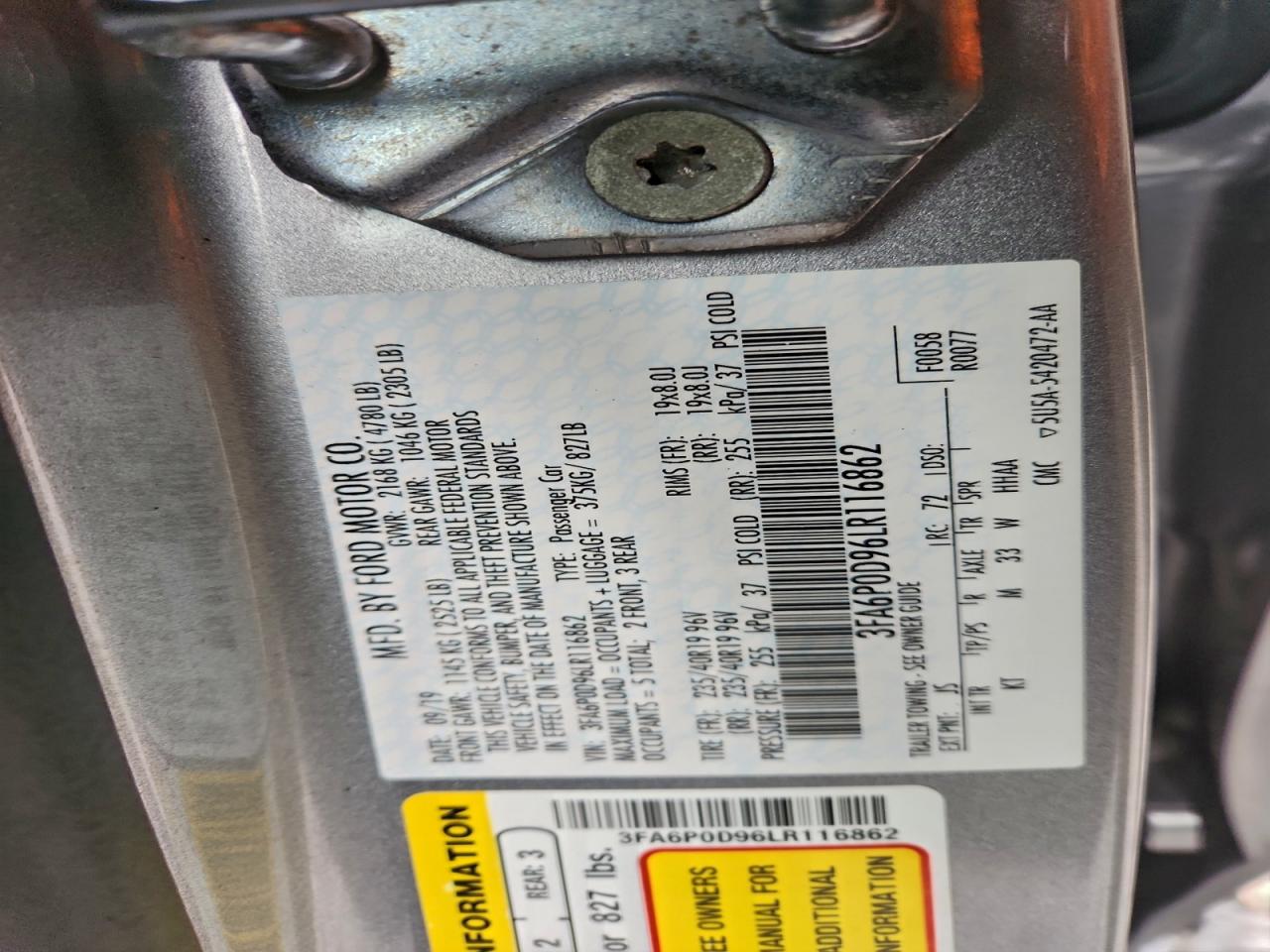 Ford Fusion Titanium Image 4