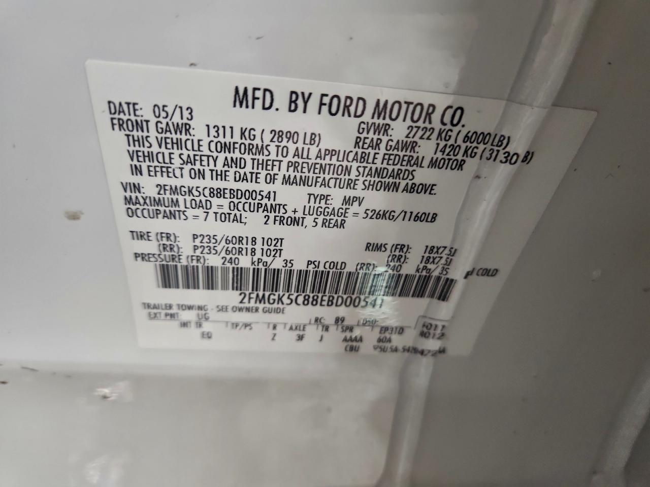 Ford Flex Sel Image 11