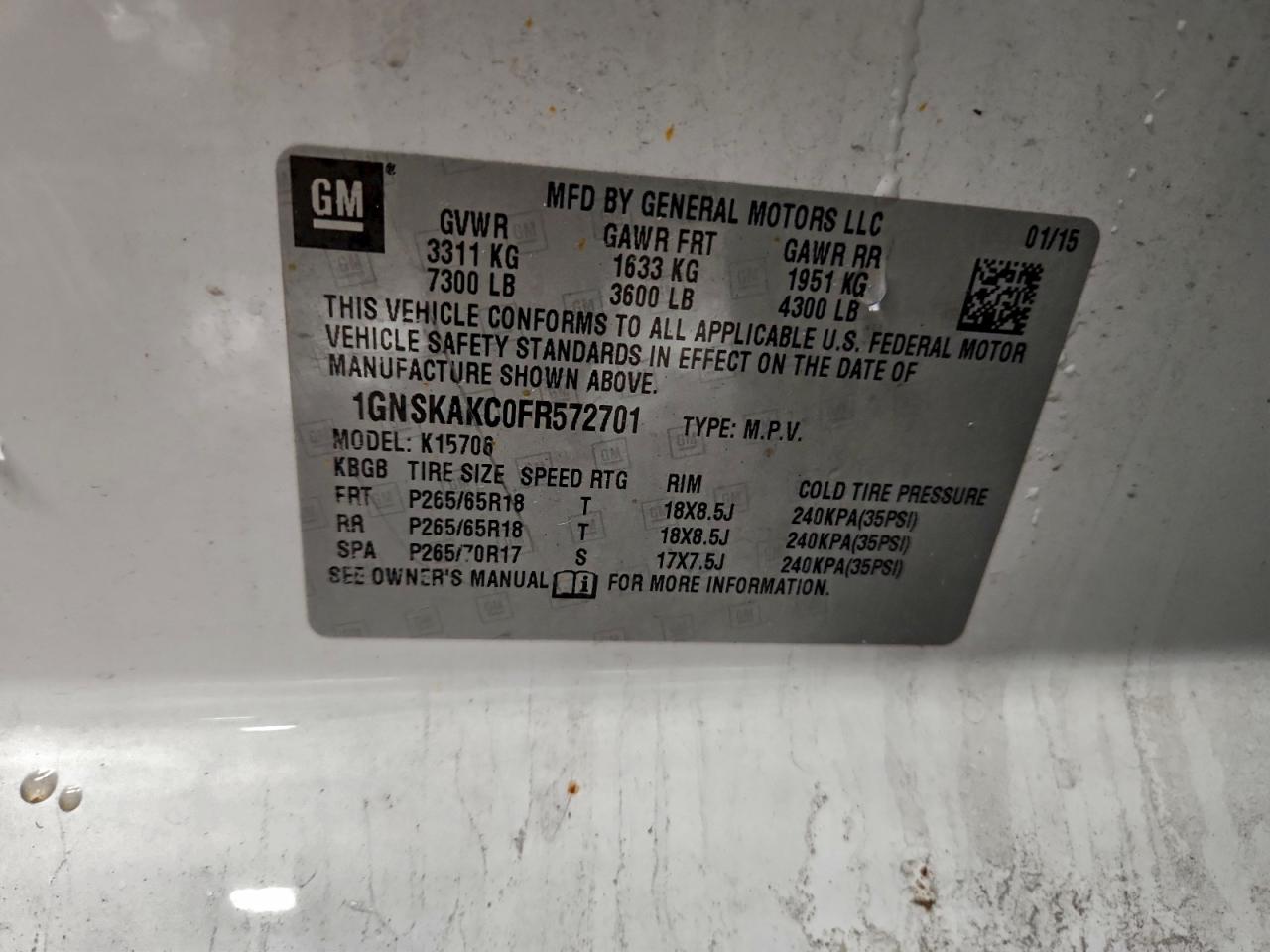 Chevrolet Tahoe K1500 Ls Image 9