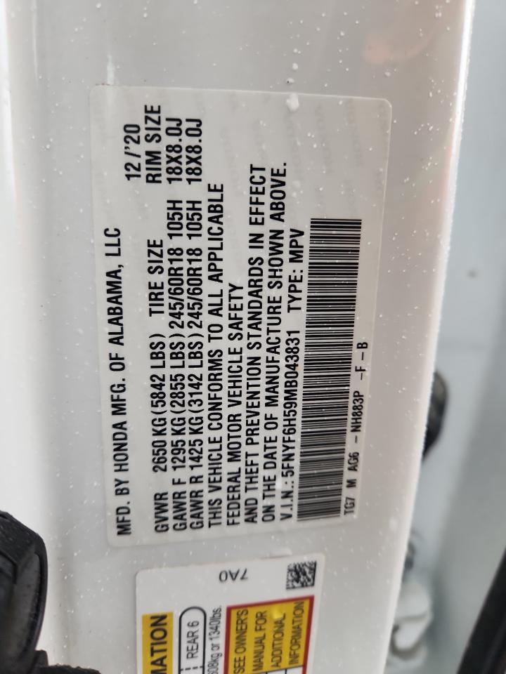 Honda Pilot Exl Image 8