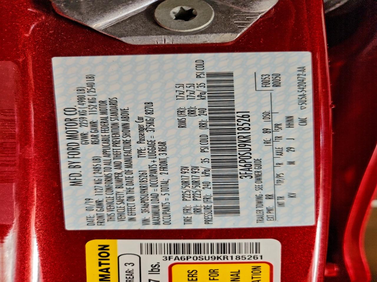 Ford Fusion Titanium Image 12