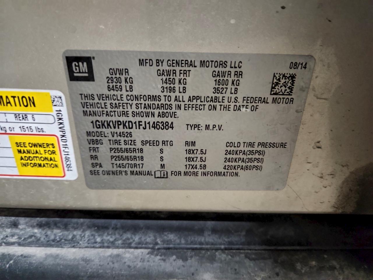 GMC Acadia Sle Image 12