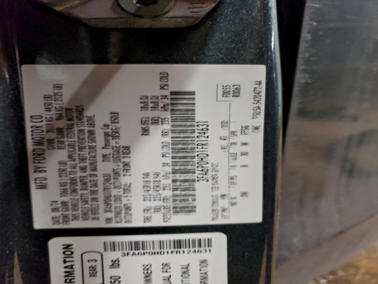 Ford Fusion Se Image 10