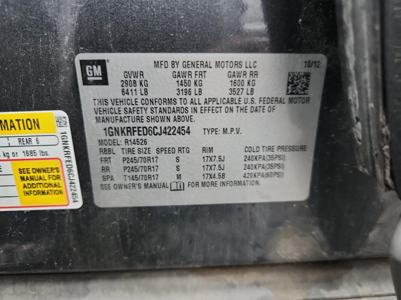 Chevrolet Traverse Ls Image 2