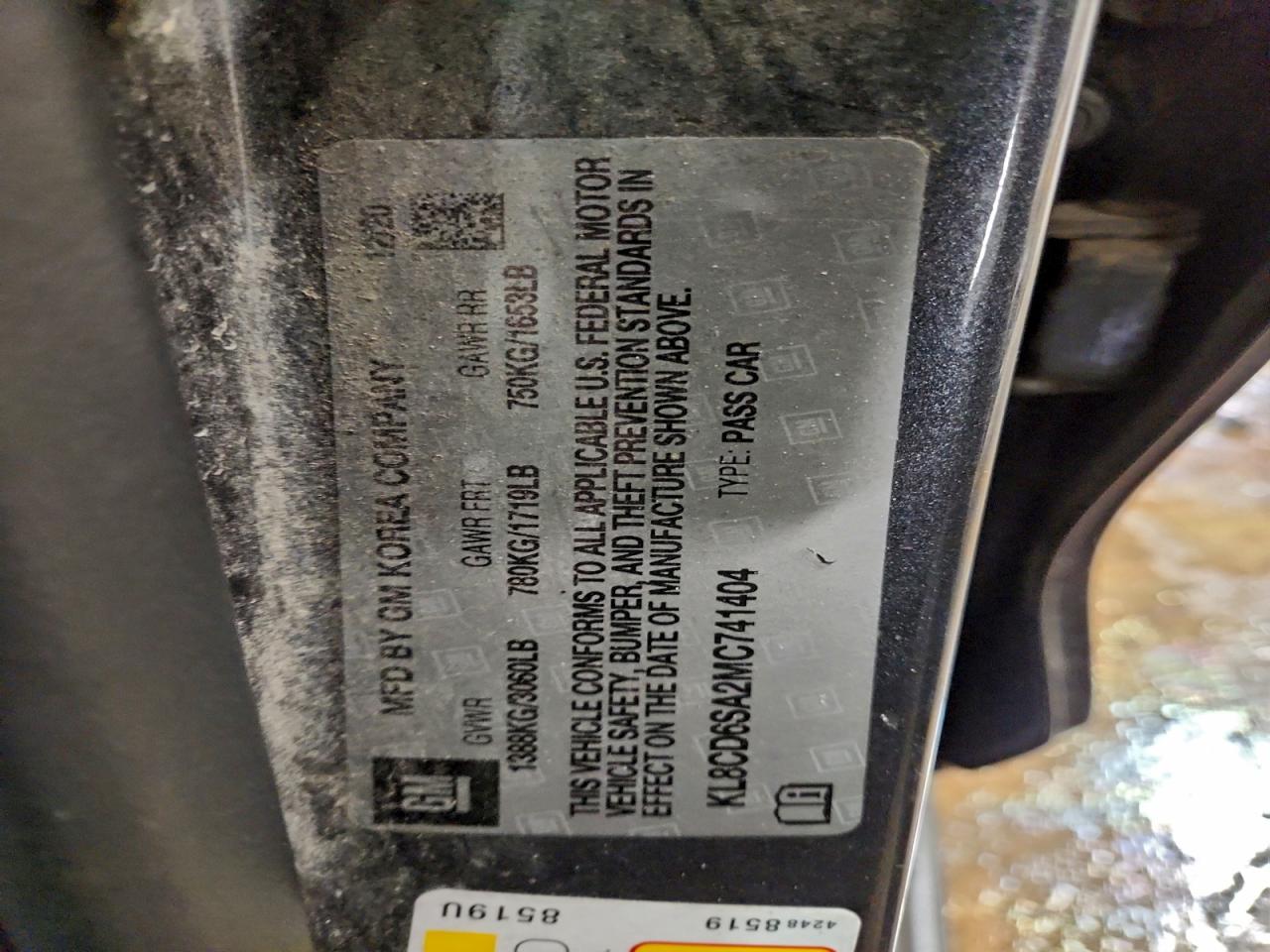 Chevrolet Spark 1lt Image 11