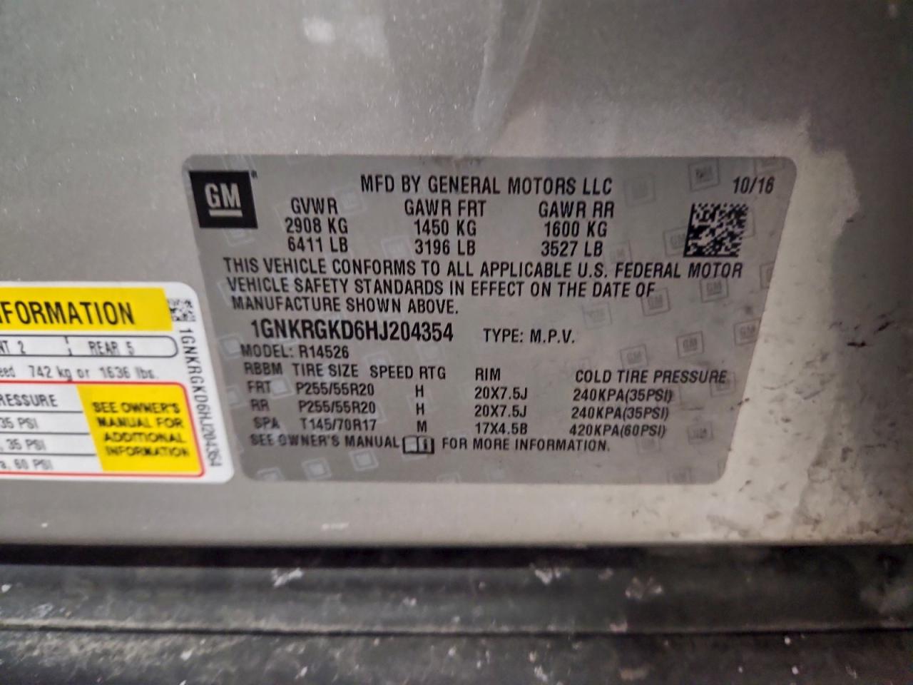 Chevrolet Traverse Lt Image 12