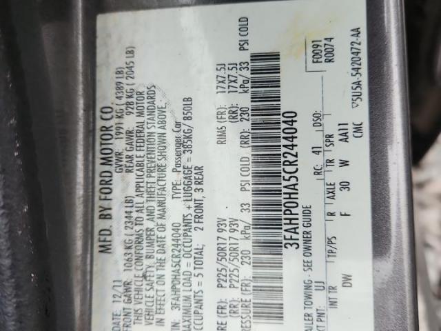 Ford Fusion Se Image 4