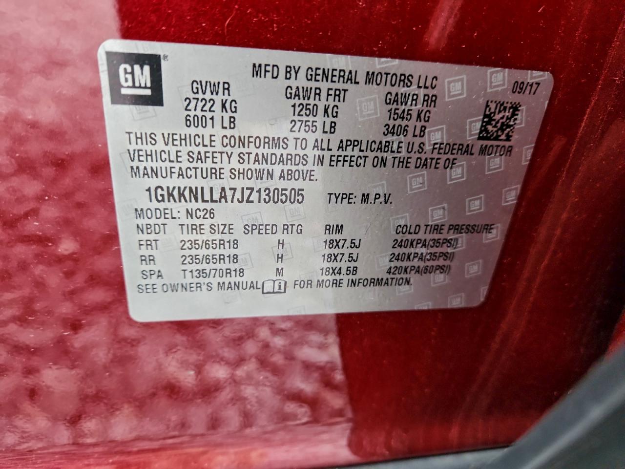 GMC Acadia Sle Image 11