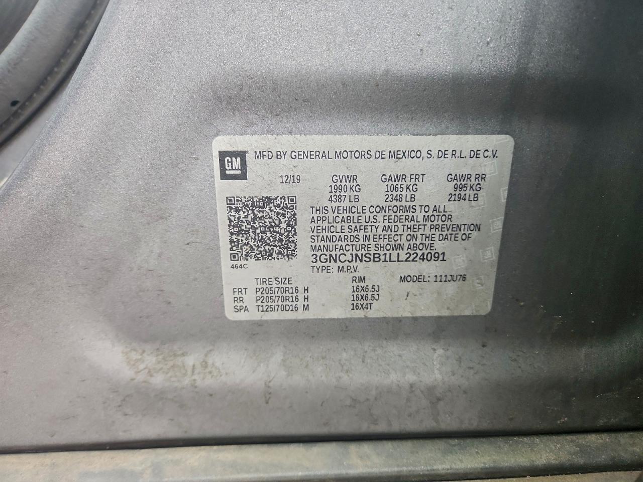 Chevrolet Trax Ls Image 7