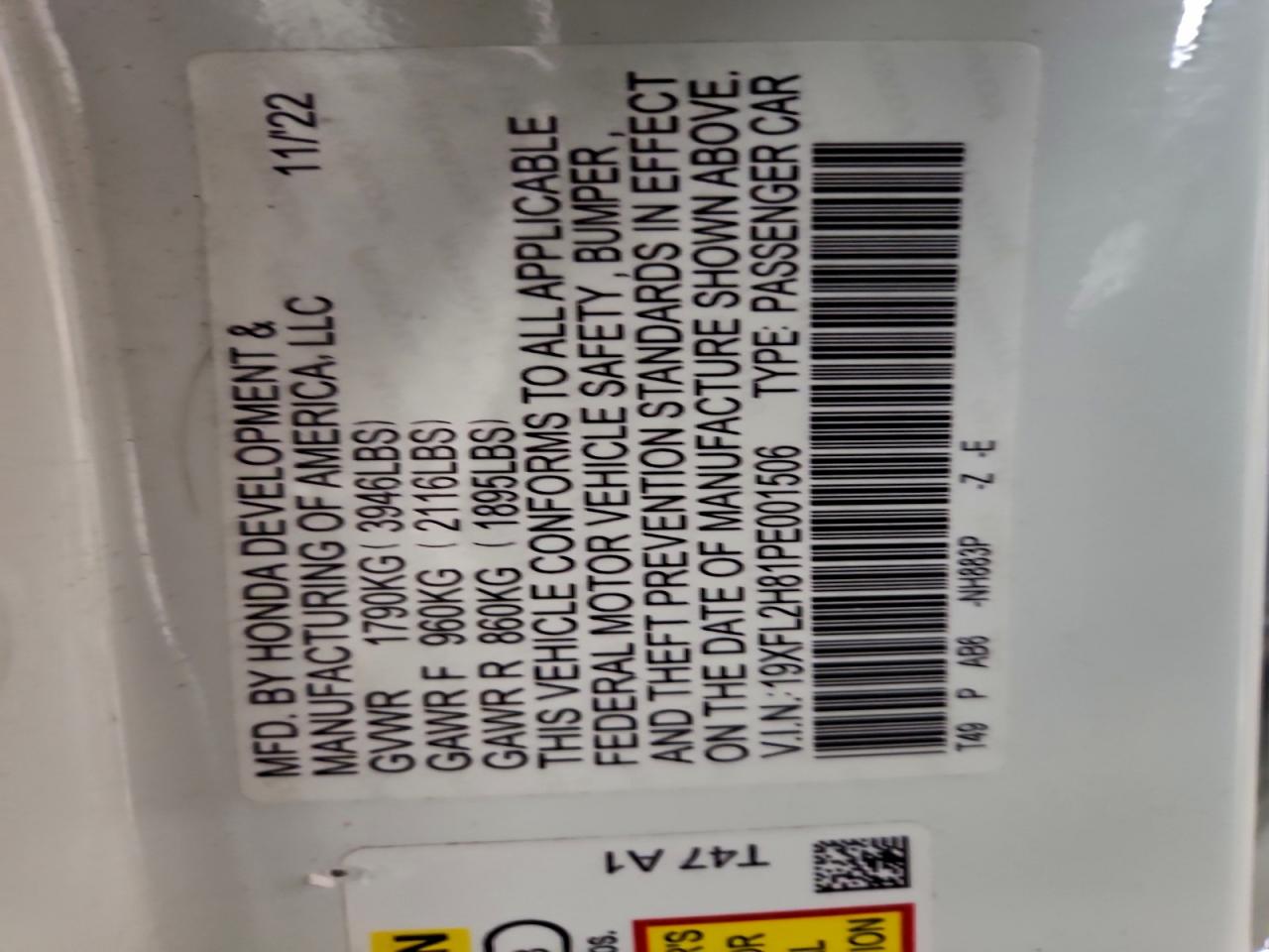 Honda Civic Sport Image 12