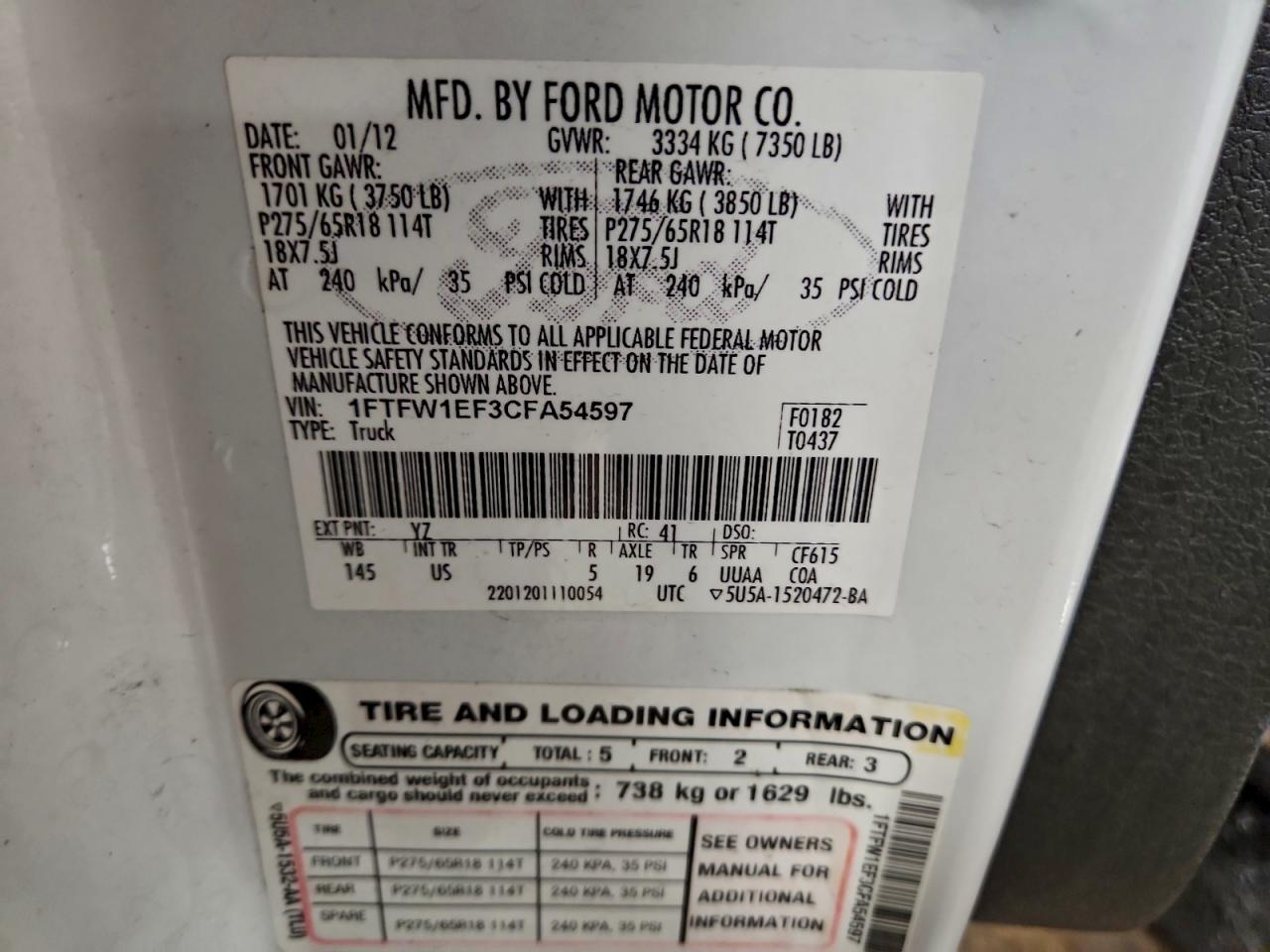 Ford F-150 Supercrew Image 5