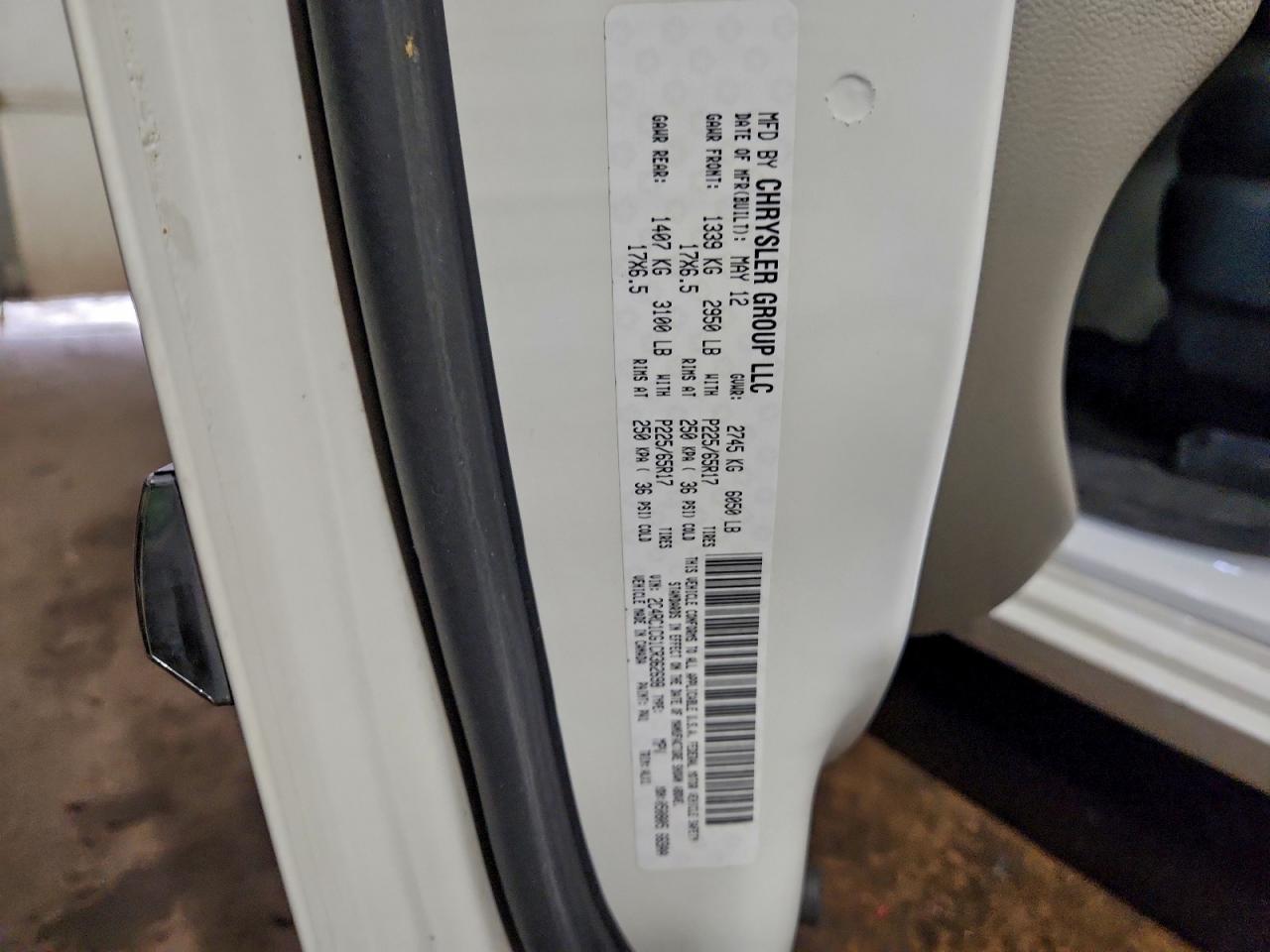 Chrysler Minivan Touring L Image 13