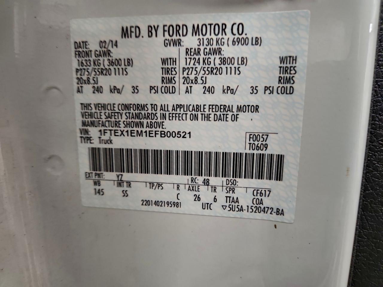 Ford F-150 Super Cab Image 7